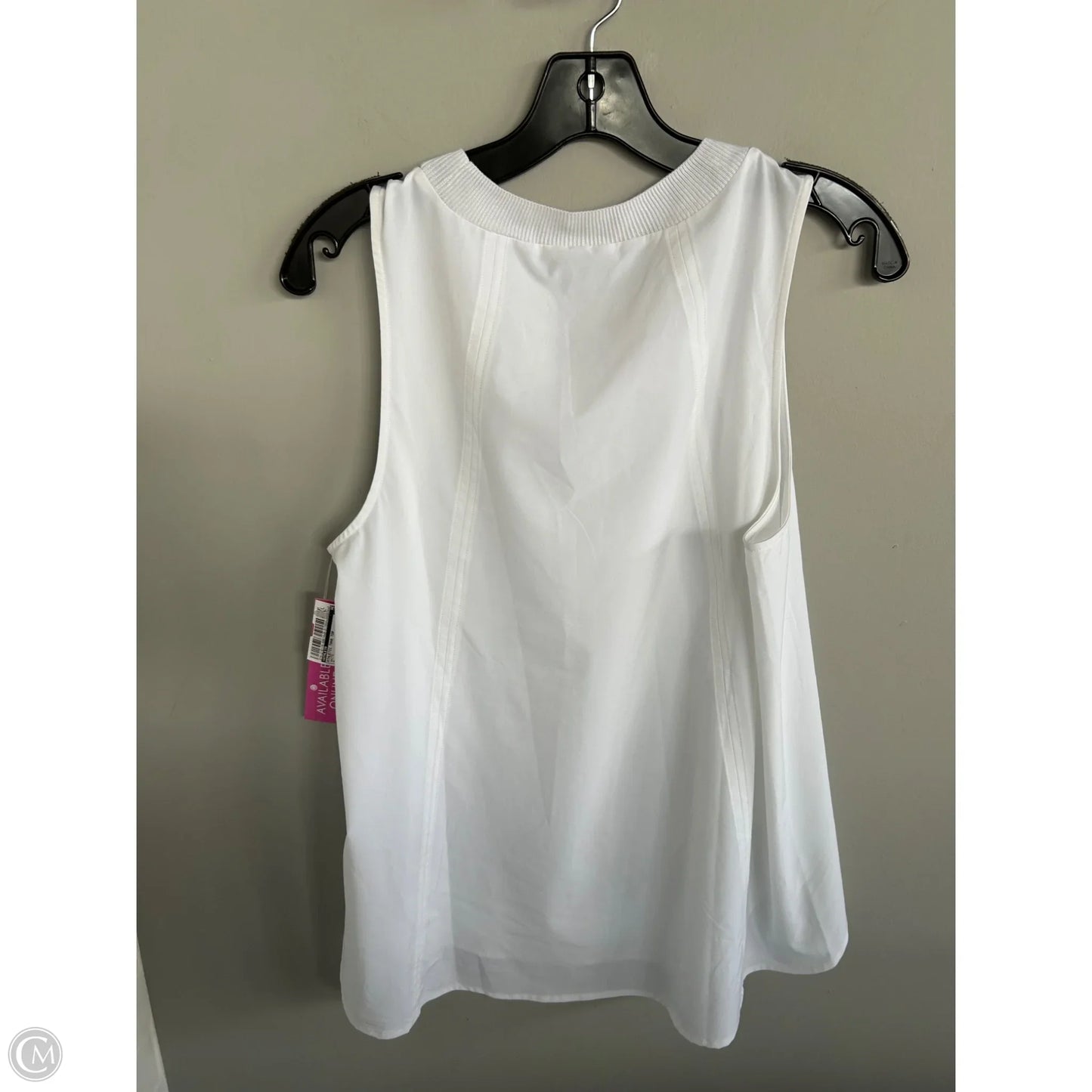 Athletic Tank Top By Athleta In White, Size: M