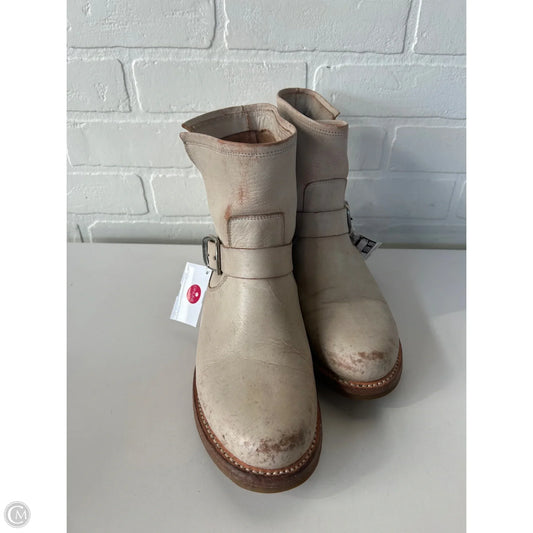 Boots Designer By Frye In Tan, Size: 9