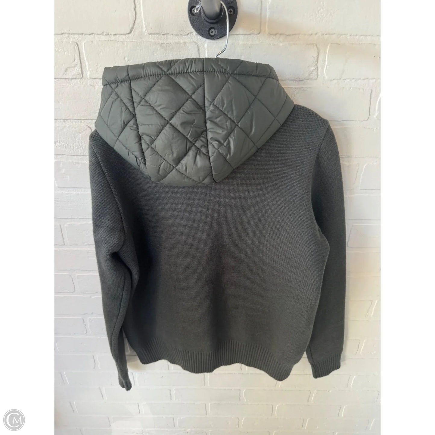 Jacket Puffer & Quilted By Rachel Zoe In Green, Size: M