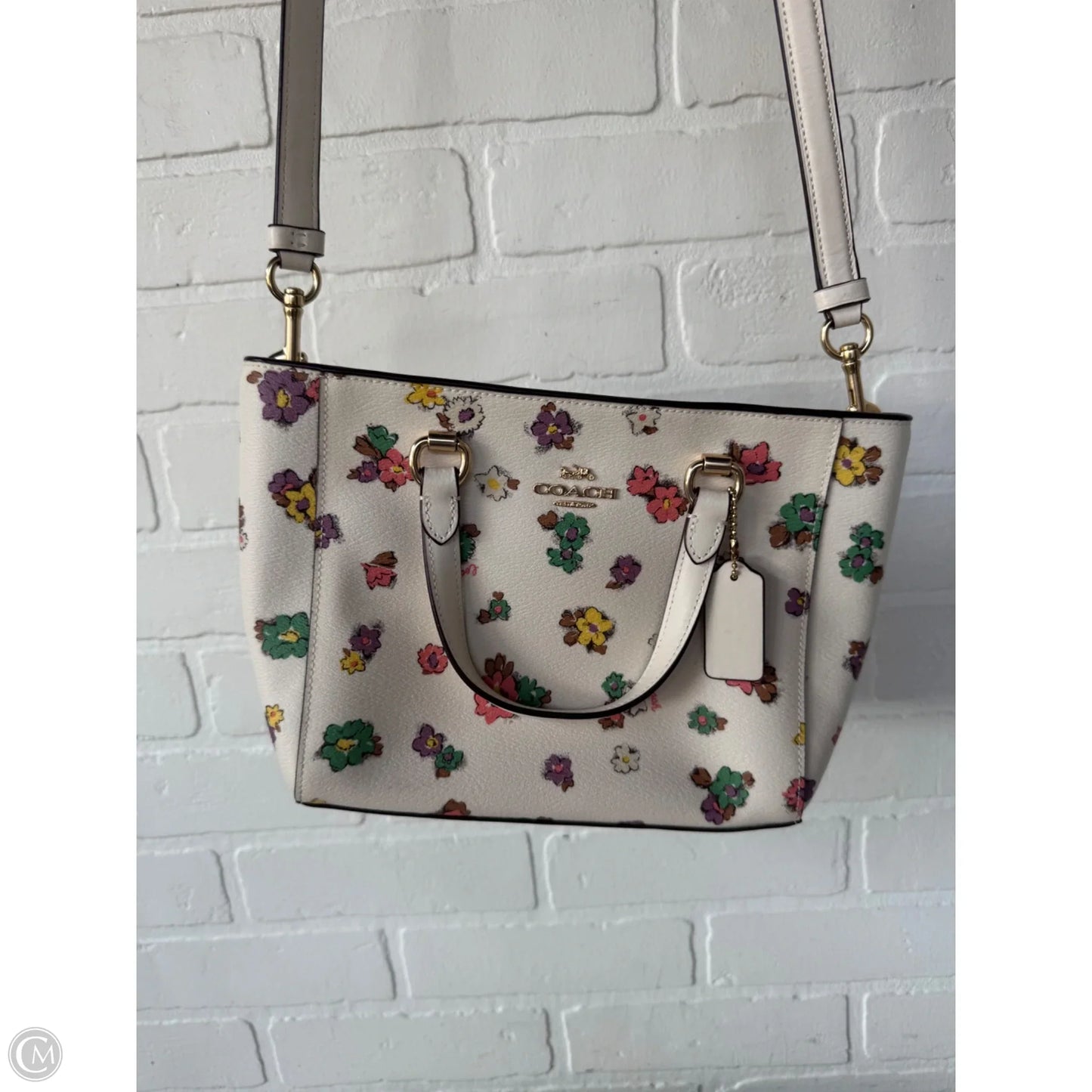 Crossbody Designer By Coach, Size: Small