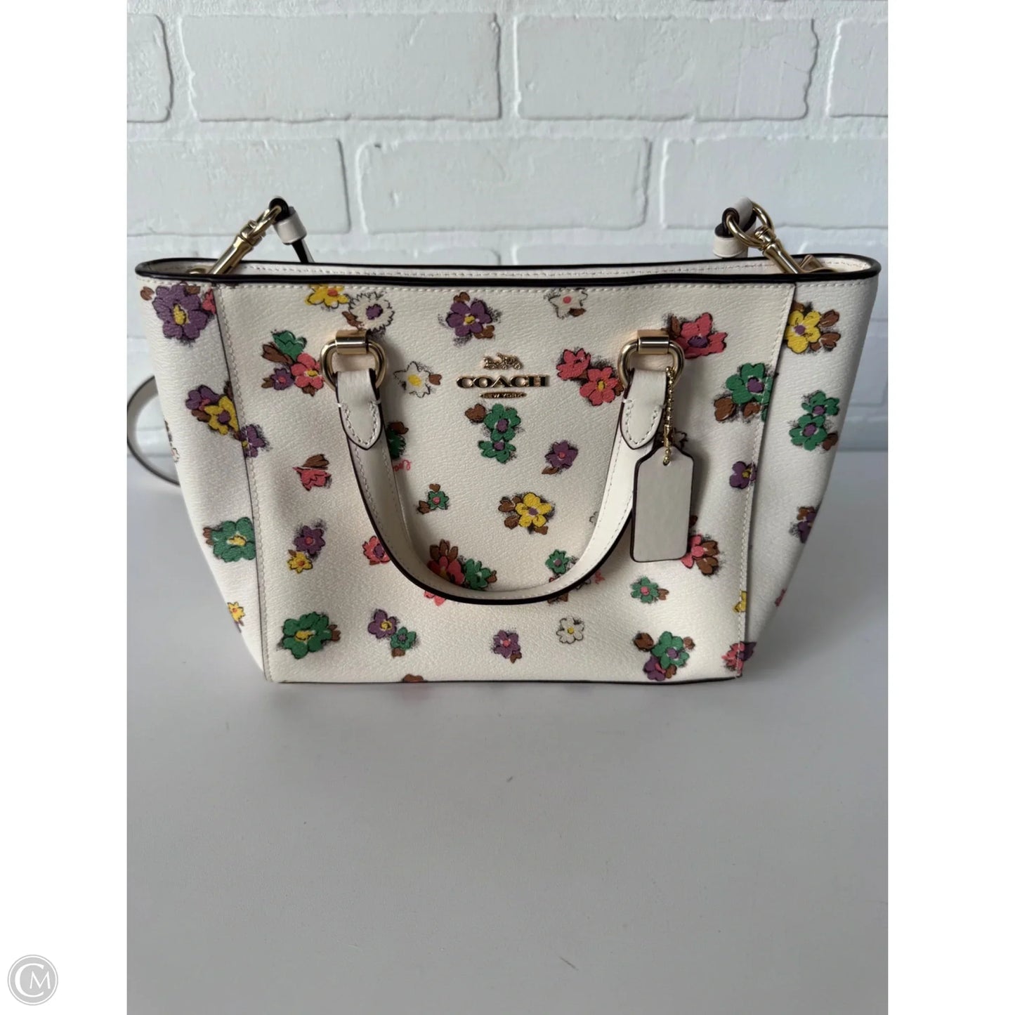 Crossbody Designer By Coach, Size: Small