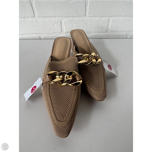 Shoes Heels Block By Clothes Mentor In Tan, Size: 8