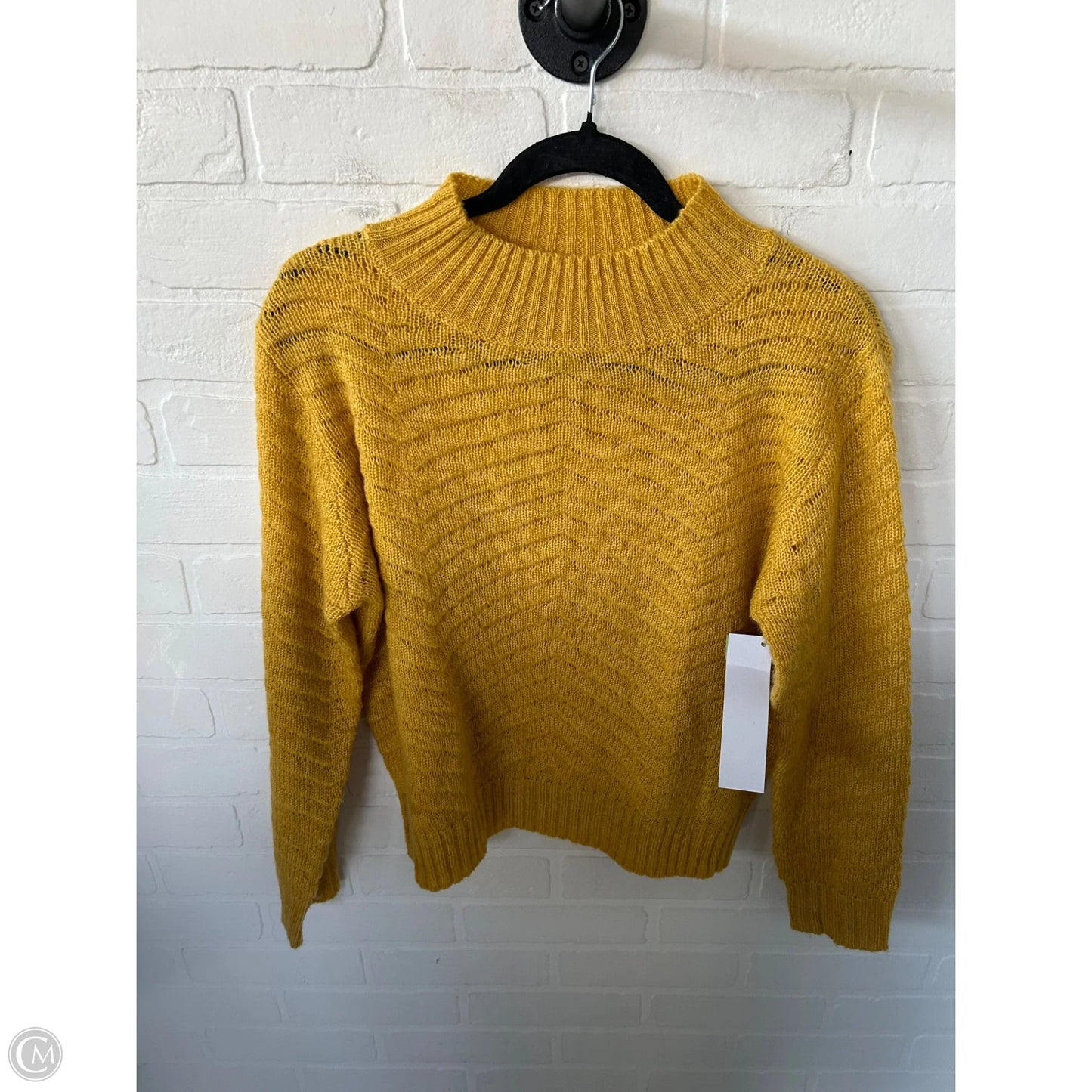 Sweater By Dreamers In Yellow, Size: S