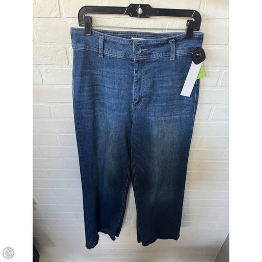 Jeans Wide Leg By Oat In Blue Denim, Size: 10