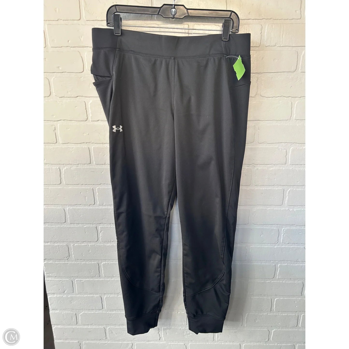 Athletic Pants By Under Armour In Grey, Size: 12