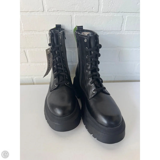 Boots Combat By No Barriers In Black, Size: 10