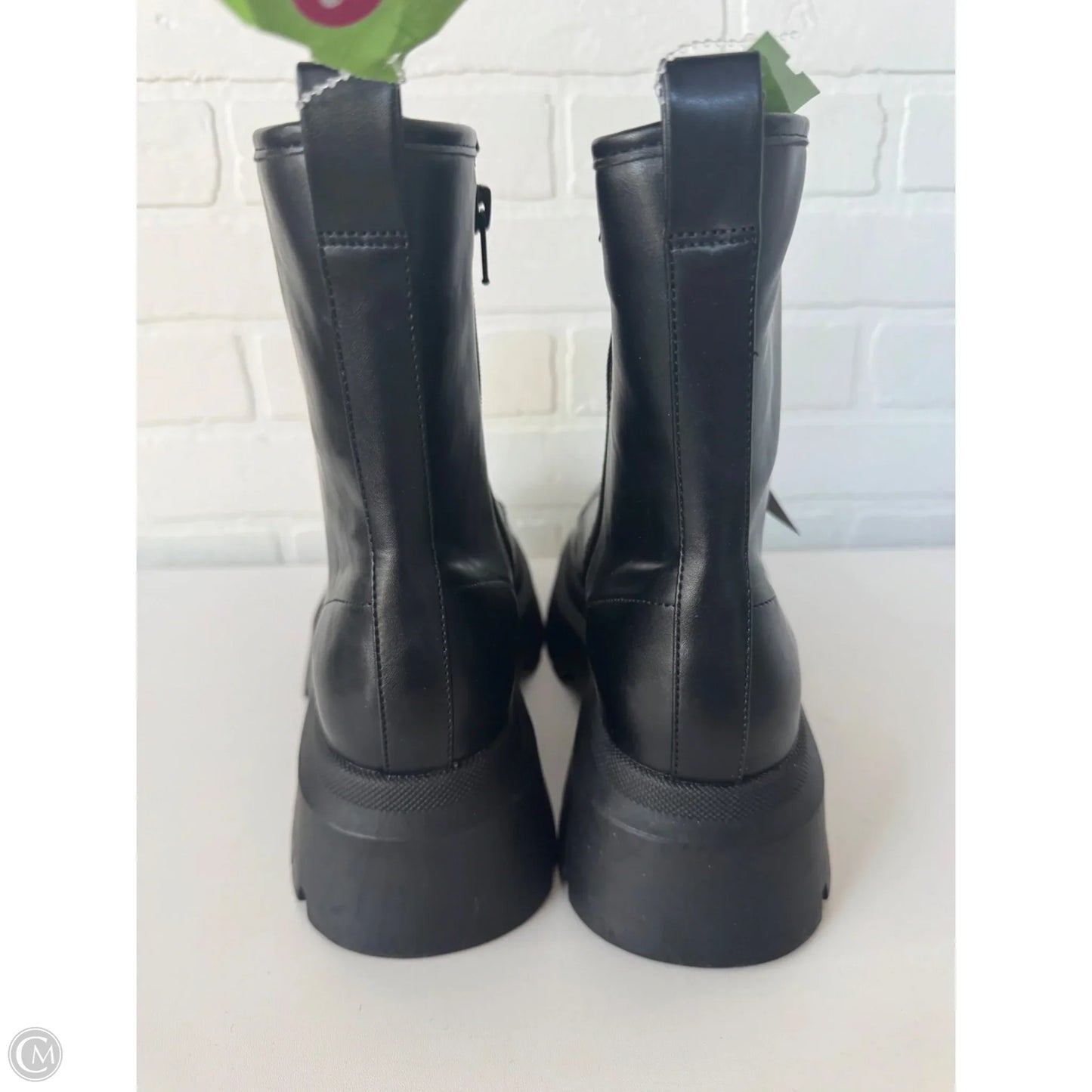 Boots Combat By No Barriers In Black, Size: 10