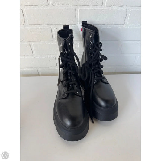 Boots Combat By No Barriers In Black, Size: 9