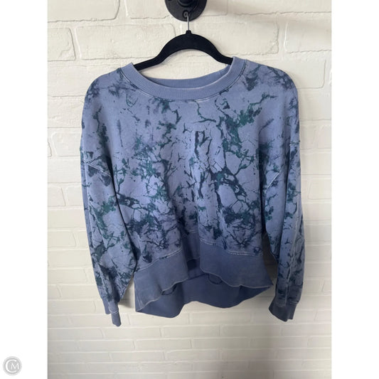 Sweatshirt Crewneck By Joy Lab In Blue, Size: L