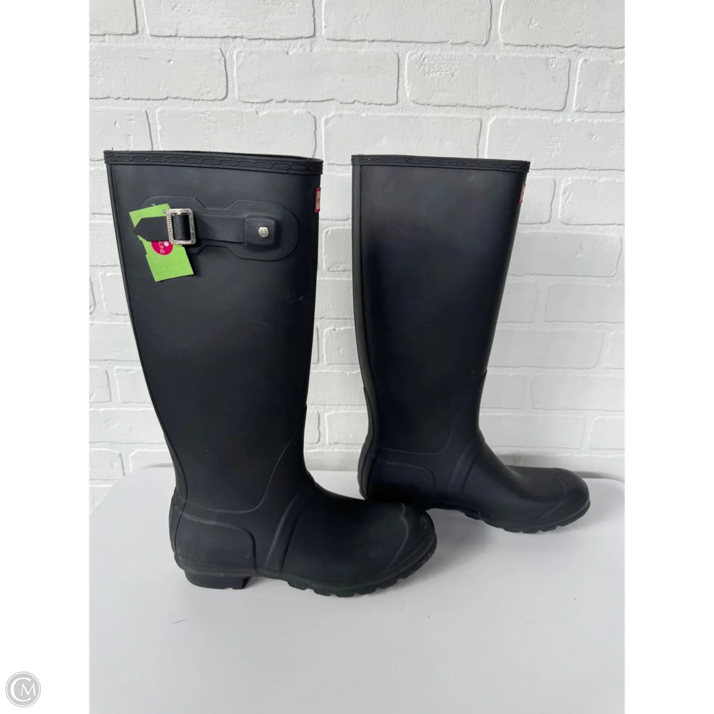 Boots Rain By Hunter In Black, Size: 11
