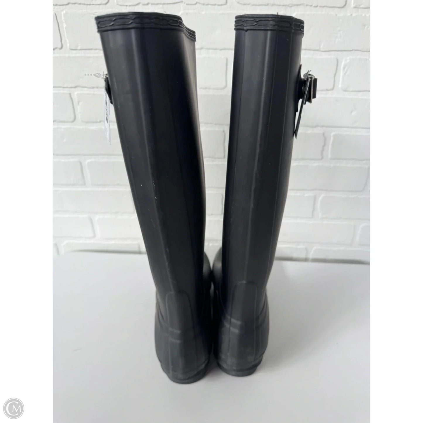 Boots Rain By Hunter In Black, Size: 11