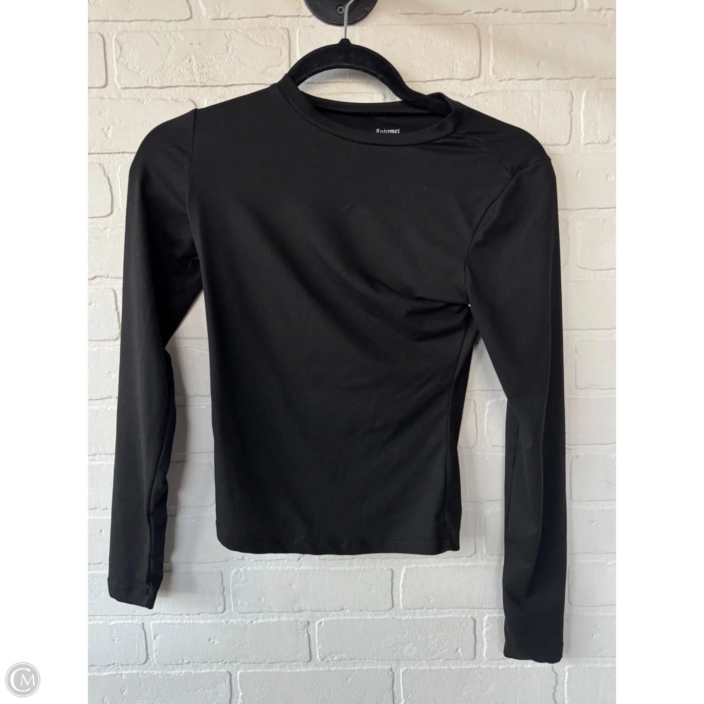 Top Long Sleeve Basic By Automet In Black, Size: Xs