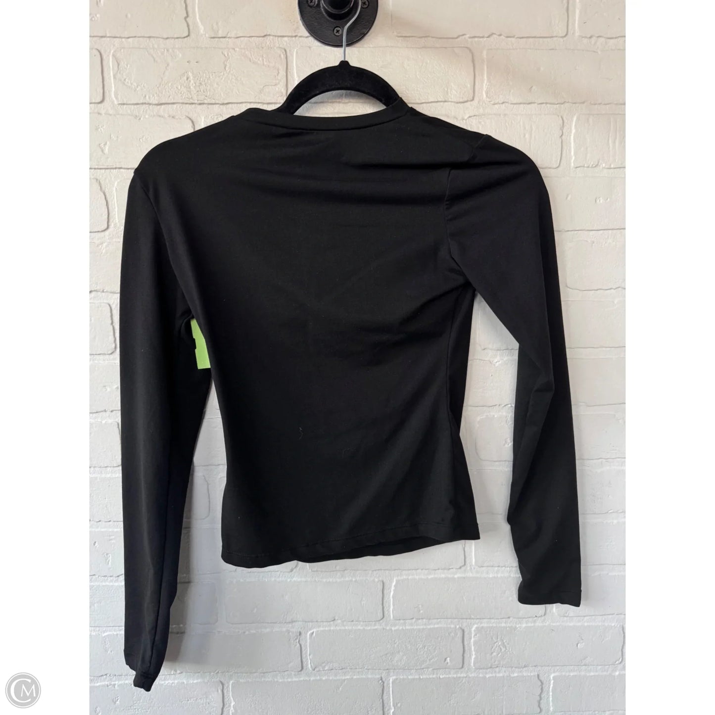 Top Long Sleeve Basic By Automet In Black, Size: Xs