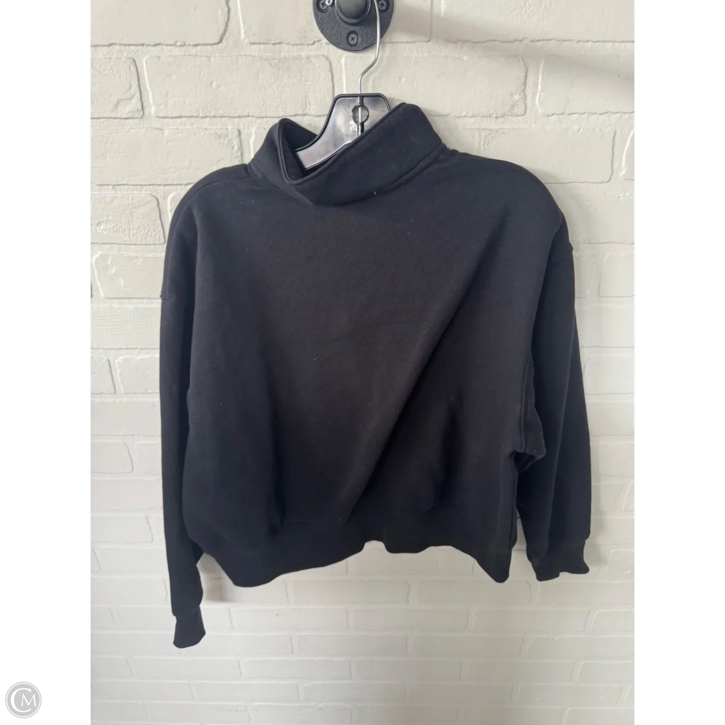 Sweatshirt Collar By Champion In Black, Size: Xl