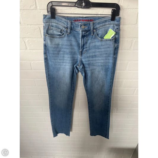 Jeans Straight By Lucky Brand In Blue Denim, Size: 6