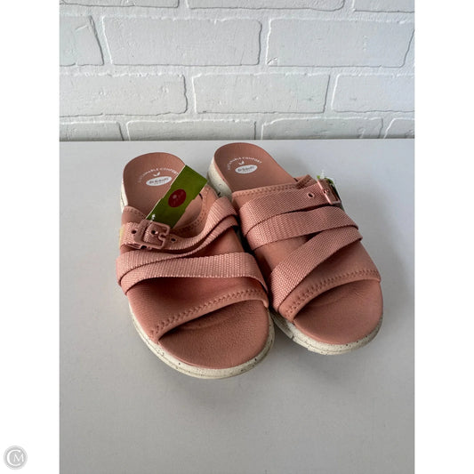 Sandals Flats By Dr Scholls In Orange, Size: 8