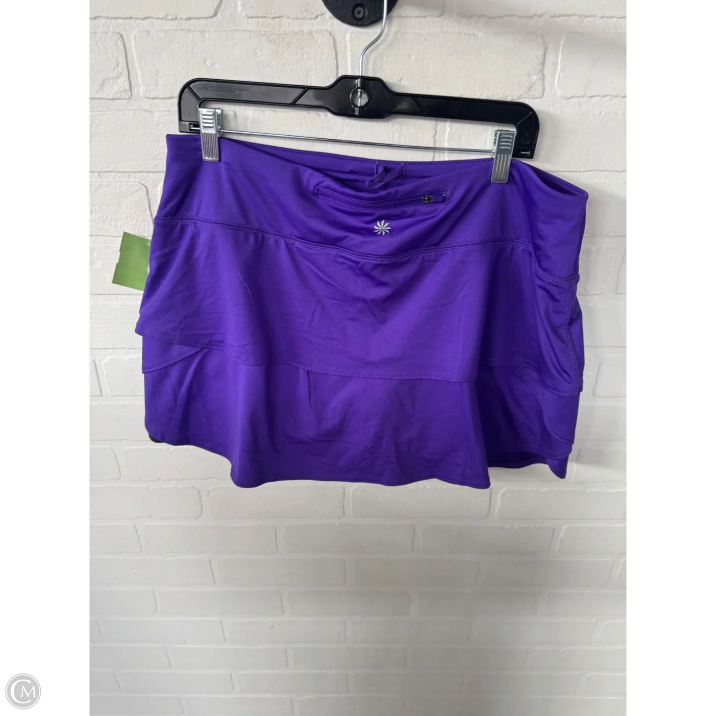 Athletic Skort By Athleta In Purple, Size: 16