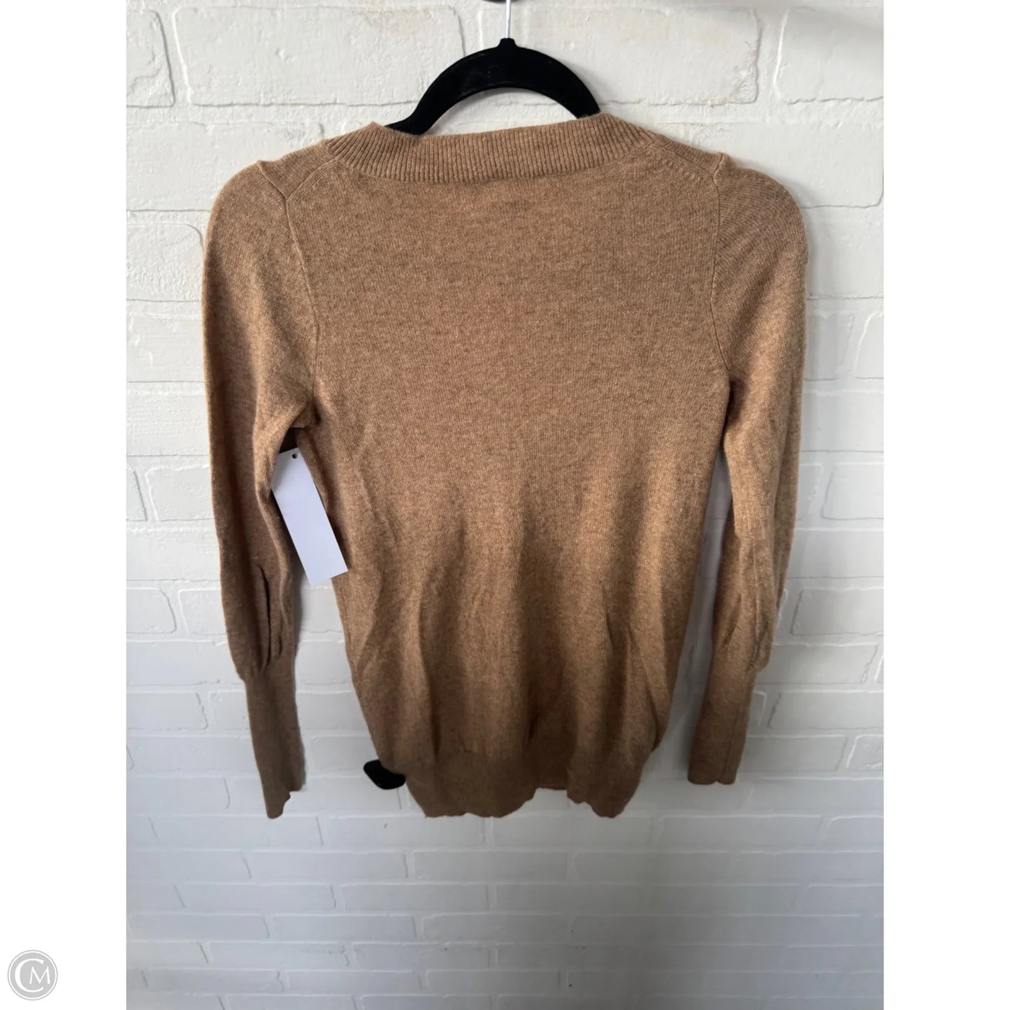 Sweater Cashmere By J. Crew In Tan, Size: Xs