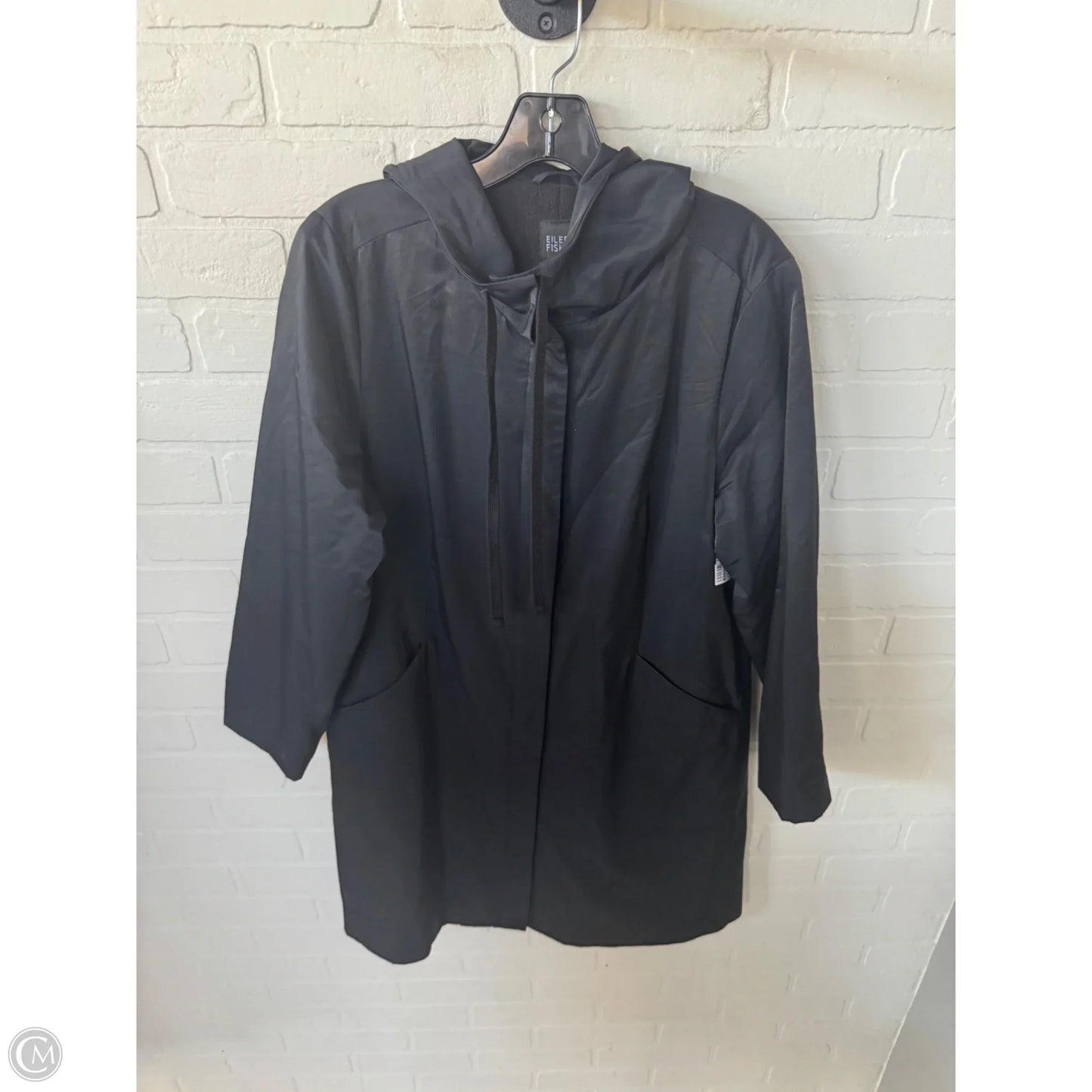 Coat Other By Eileen Fisher In Black, Size: S