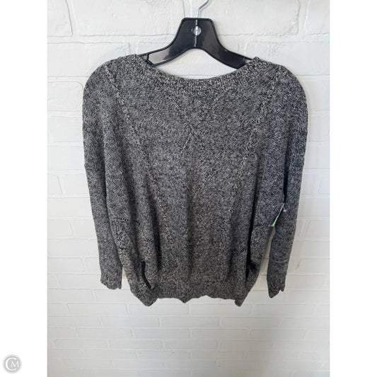 Sweater By Eileen Fisher In Black & Tan, Size: M