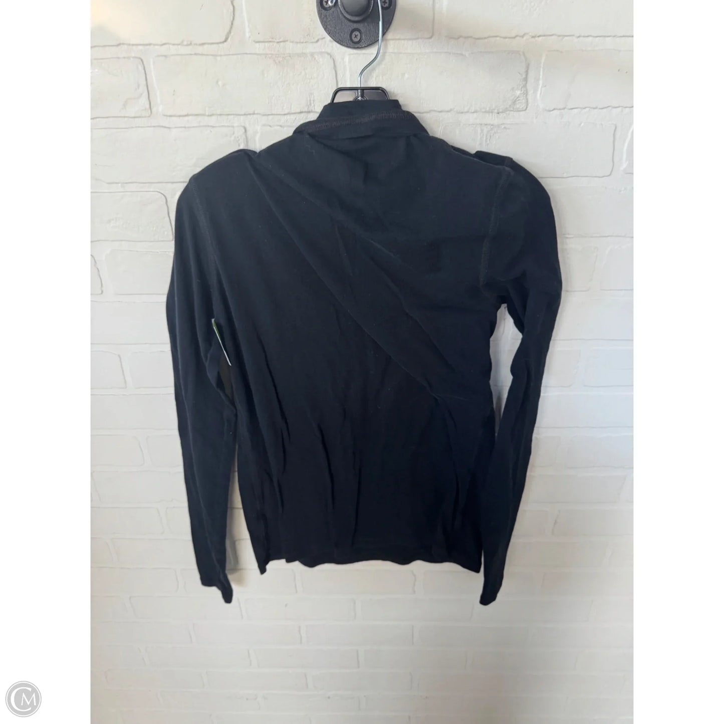 Top Long Sleeve Basic By Cabi In Black, Size: M