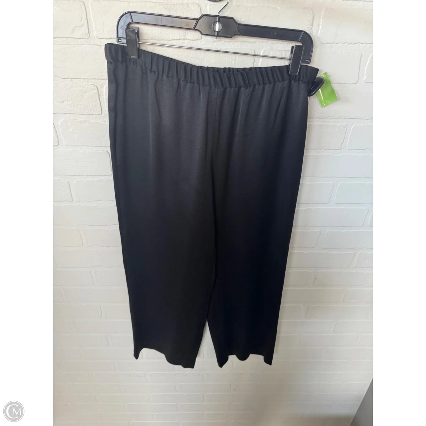 Pants Cropped By Eileen Fisher In Black, Size: 4