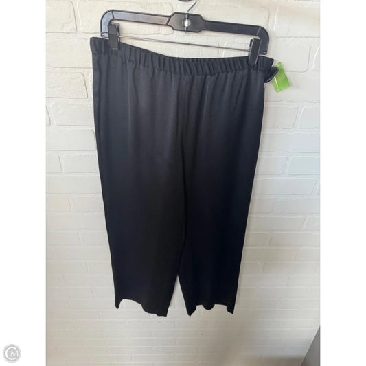 Pants Cropped By Eileen Fisher In Black, Size: 4
