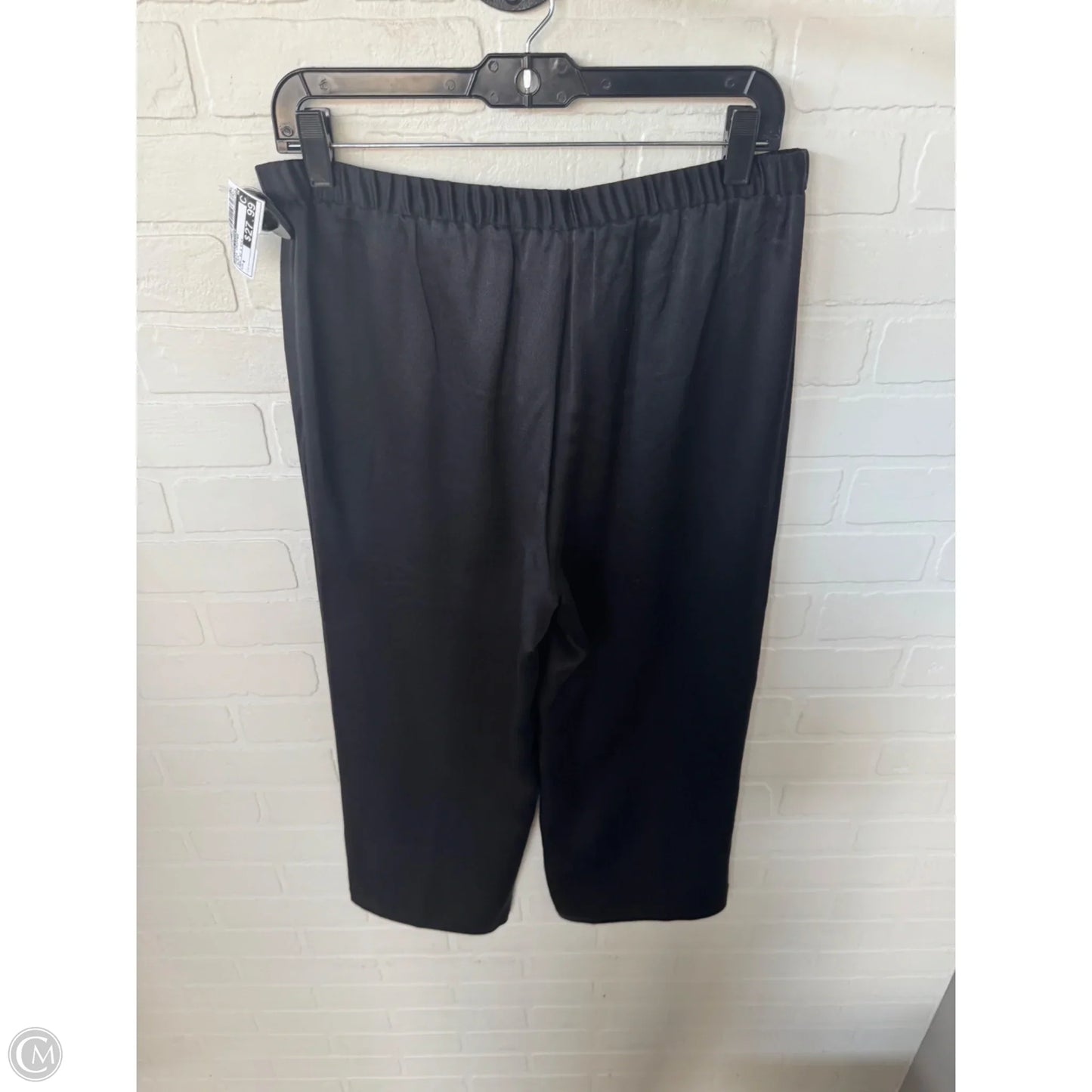 Pants Cropped By Eileen Fisher In Black, Size: 4