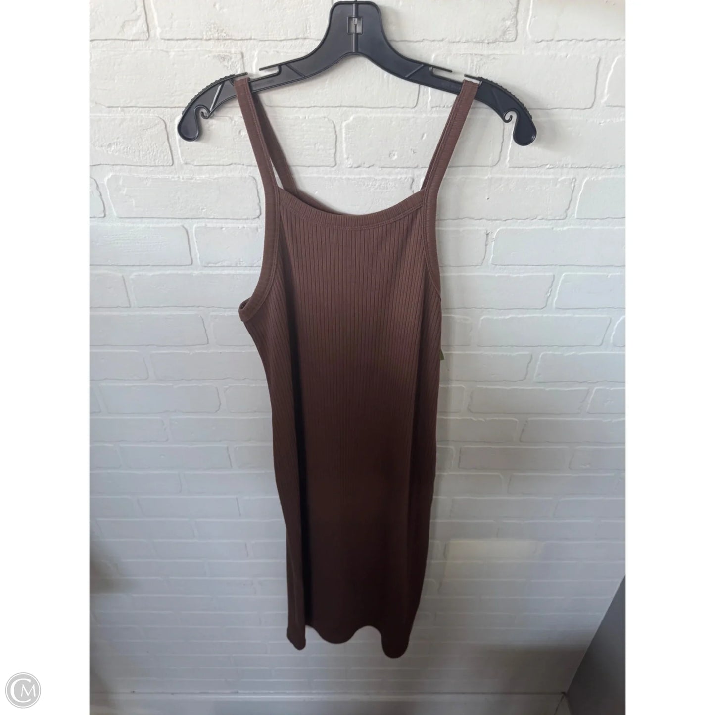 Dress Casual Midi By Gap In Brown, Size: M