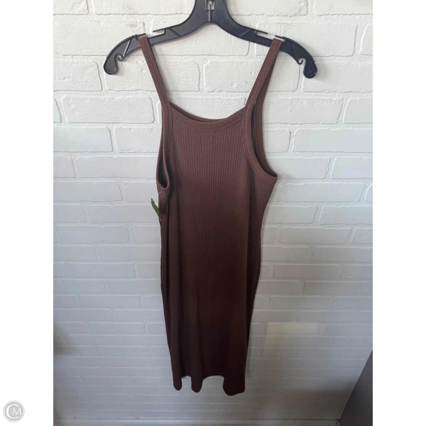 Dress Casual Midi By Gap In Brown, Size: M