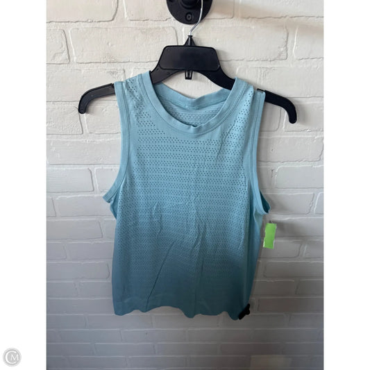 Athletic Tank Top By Lululemon In Blue, Size: M