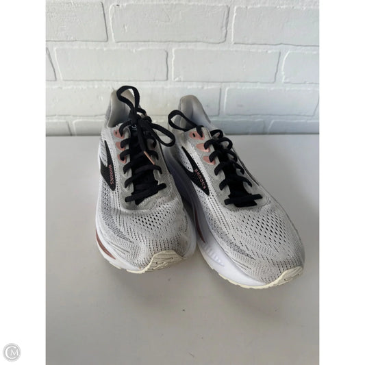 Shoes Athletic By Brooks In Grey, Size: 8