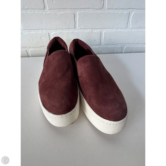 Shoes Sneakers By Vince In Red, Size: 6.5