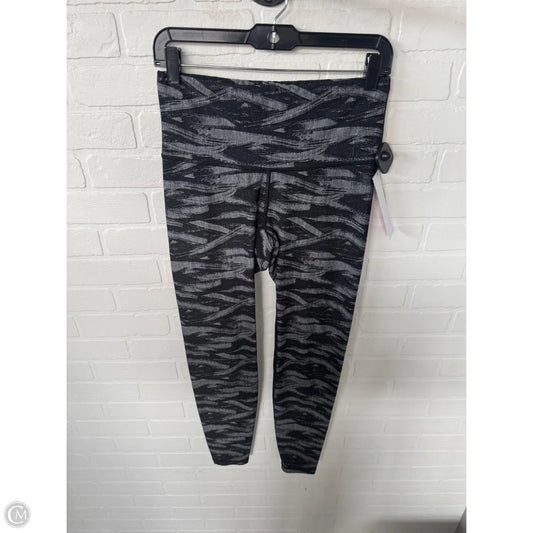 Athletic Leggings By The North Face In Black & Grey, Size: 8