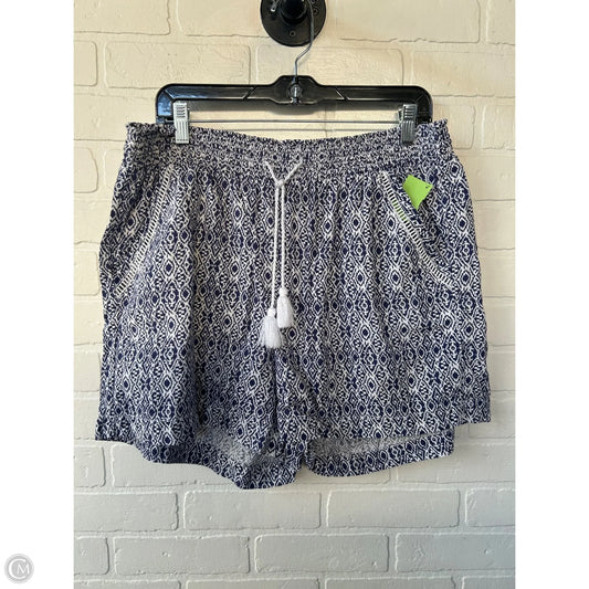 Shorts By Briggs In Blue & White, Size: 16