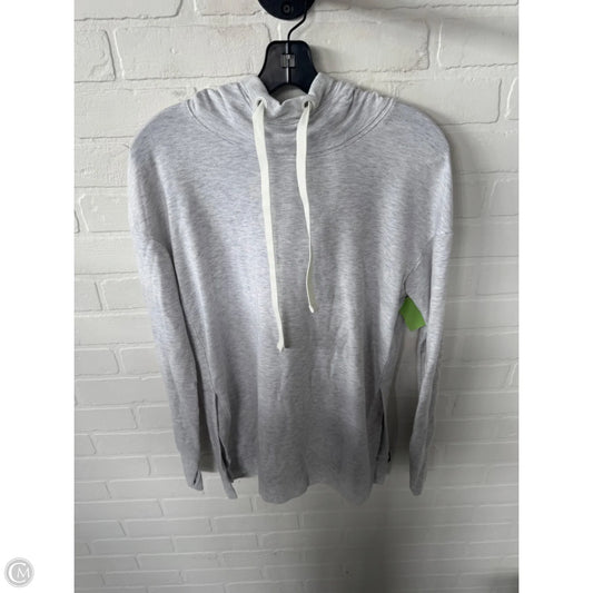 Athletic Sweatshirt Hoodie By Athleta In Grey, Size: S
