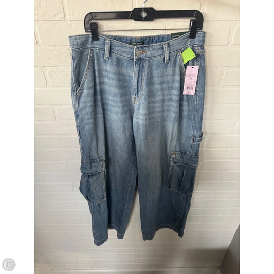 Jeans Wide Leg By Wild Fable In Blue Denim, Size: 12