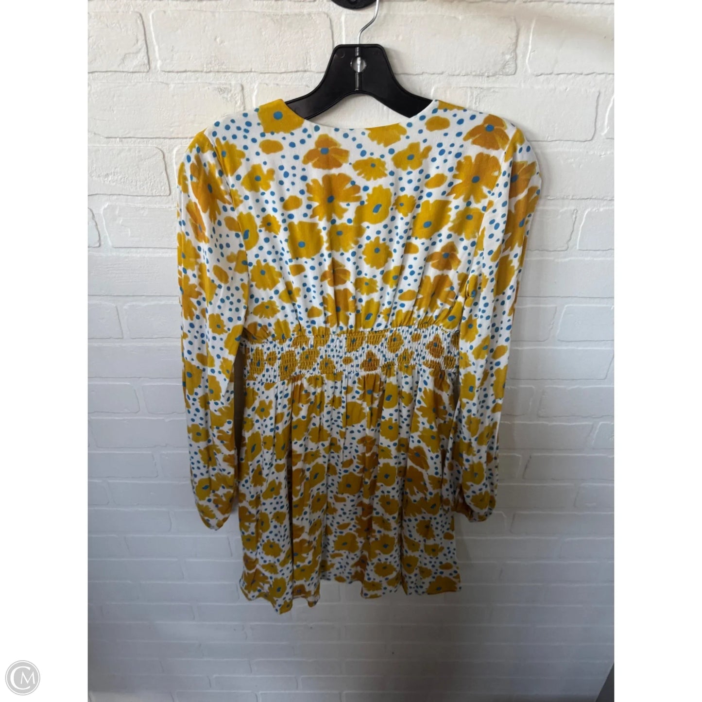 Dress Casual Short By Anthropologie In Yellow, Size: Xs