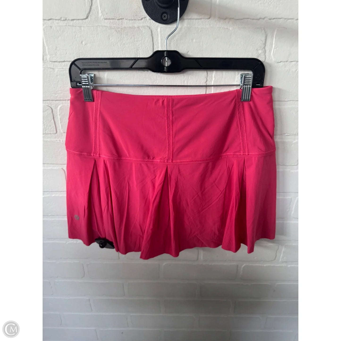 Athletic Skort By Lululemon In Pink, Size: 8