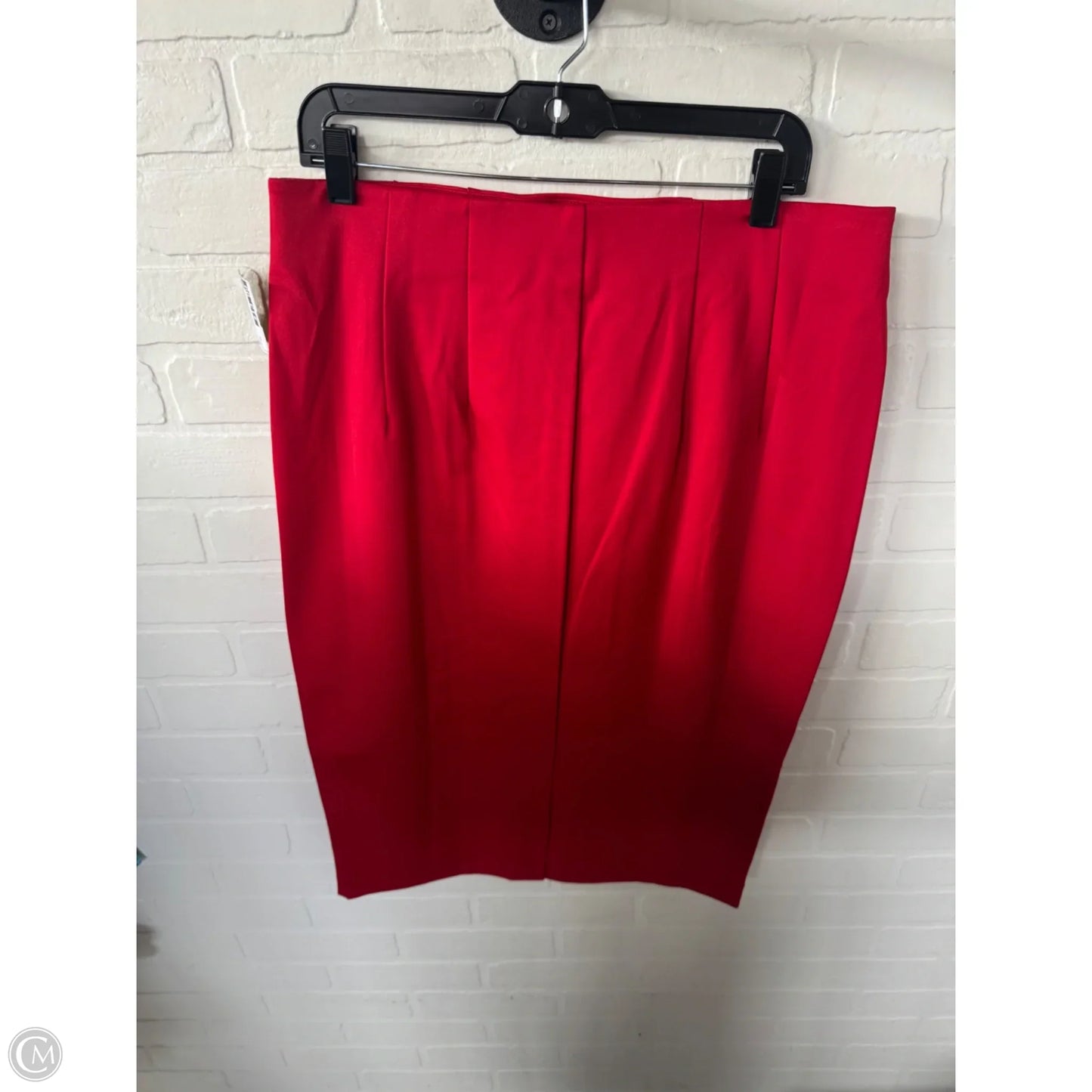 Skirt Midi By Lane Bryant In Red, Size: 16