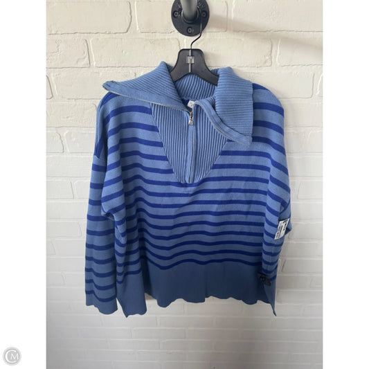 Sweater By Chicsoul In Blue, Size: 3x