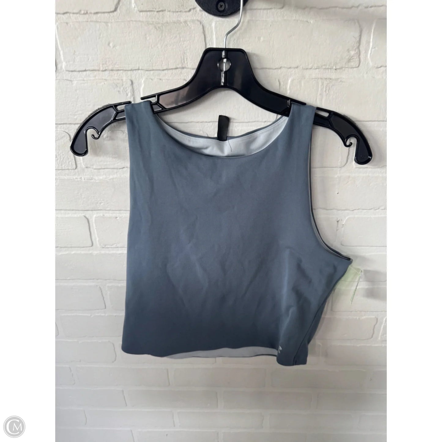 Athletic Tank Top By Under Armour In Grey, Size: L