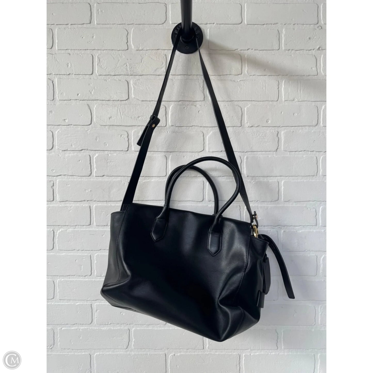 Handbag Leather By J. Crew, Size: Large