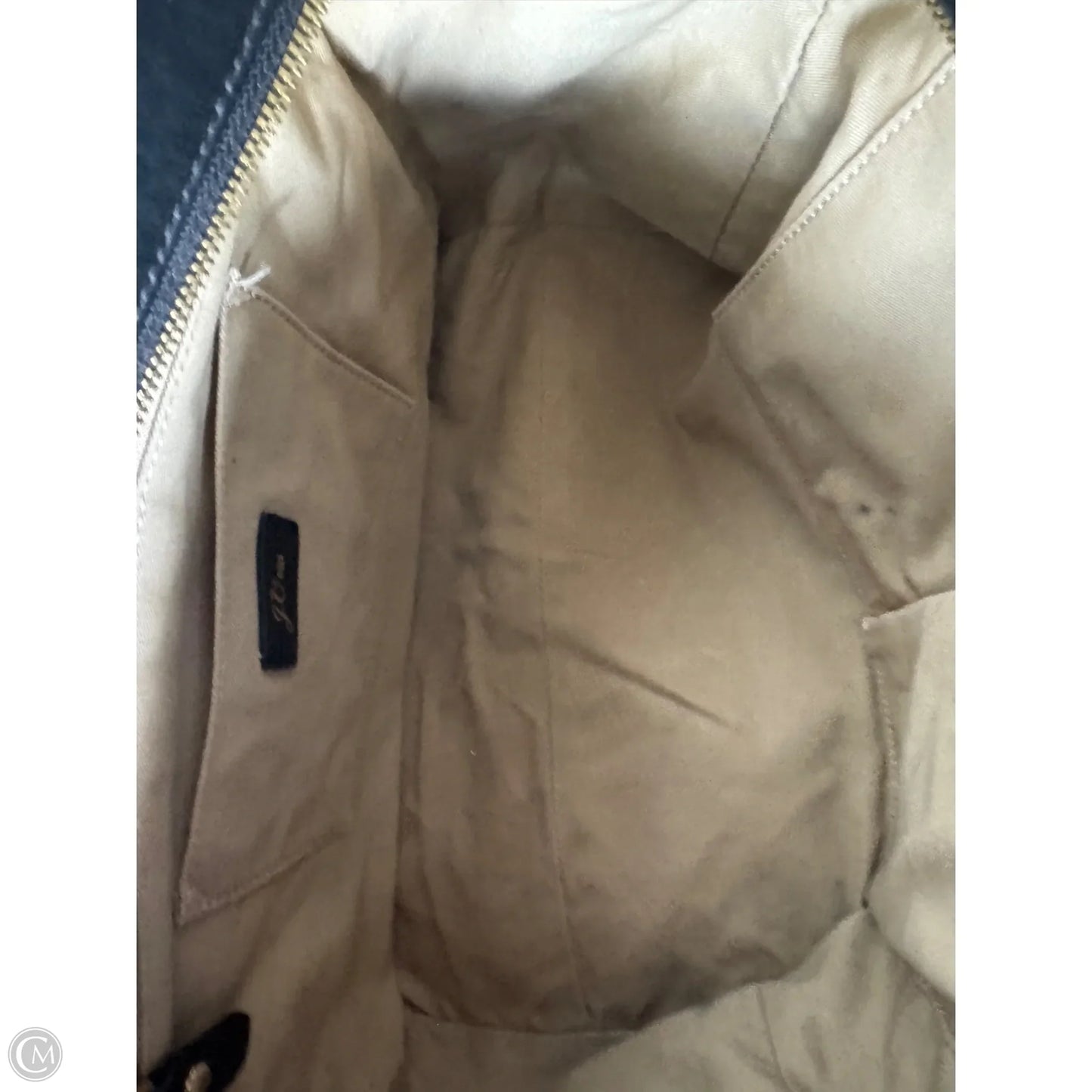 Handbag Leather By J. Crew, Size: Large