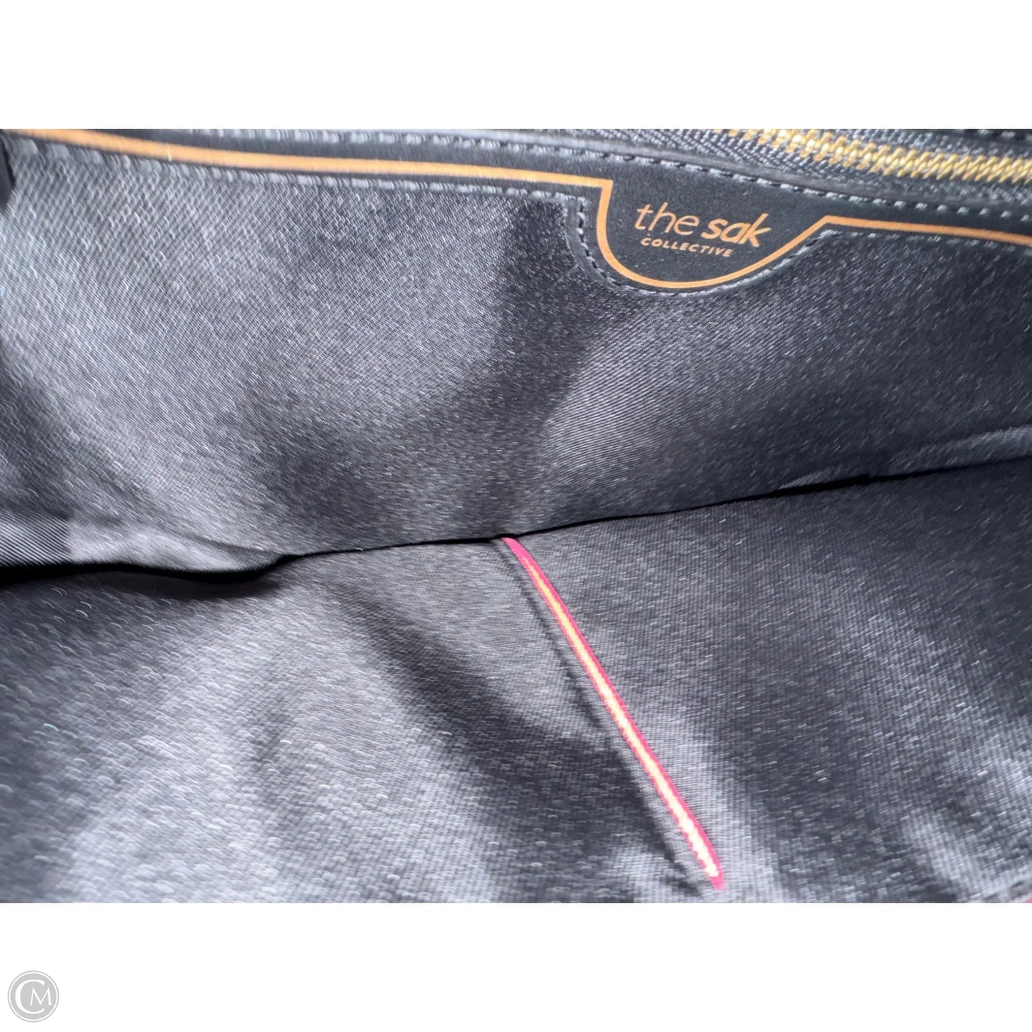 Handbag Leather By The Sak, Size: Medium