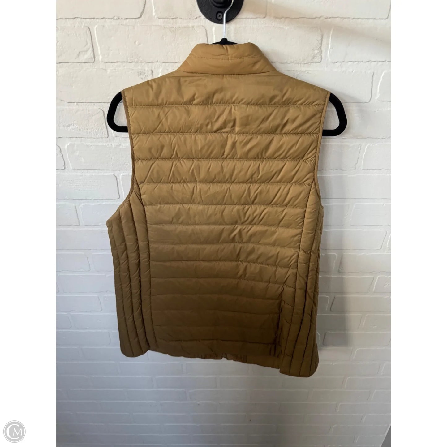 Vest Puffer & Quilted By J. Jill In Brown, Size: Lp