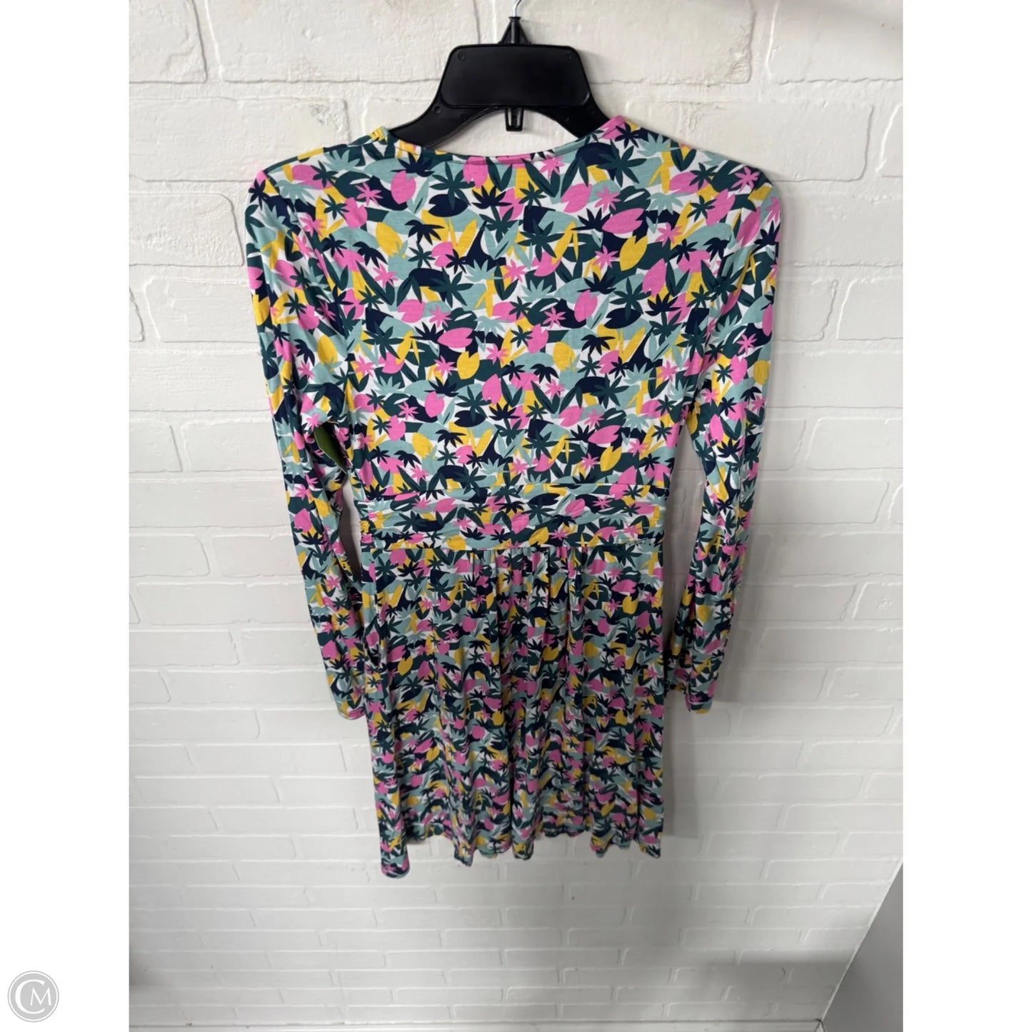 Dress Casual Short By Boden In Green & Pink, Size: Xsp