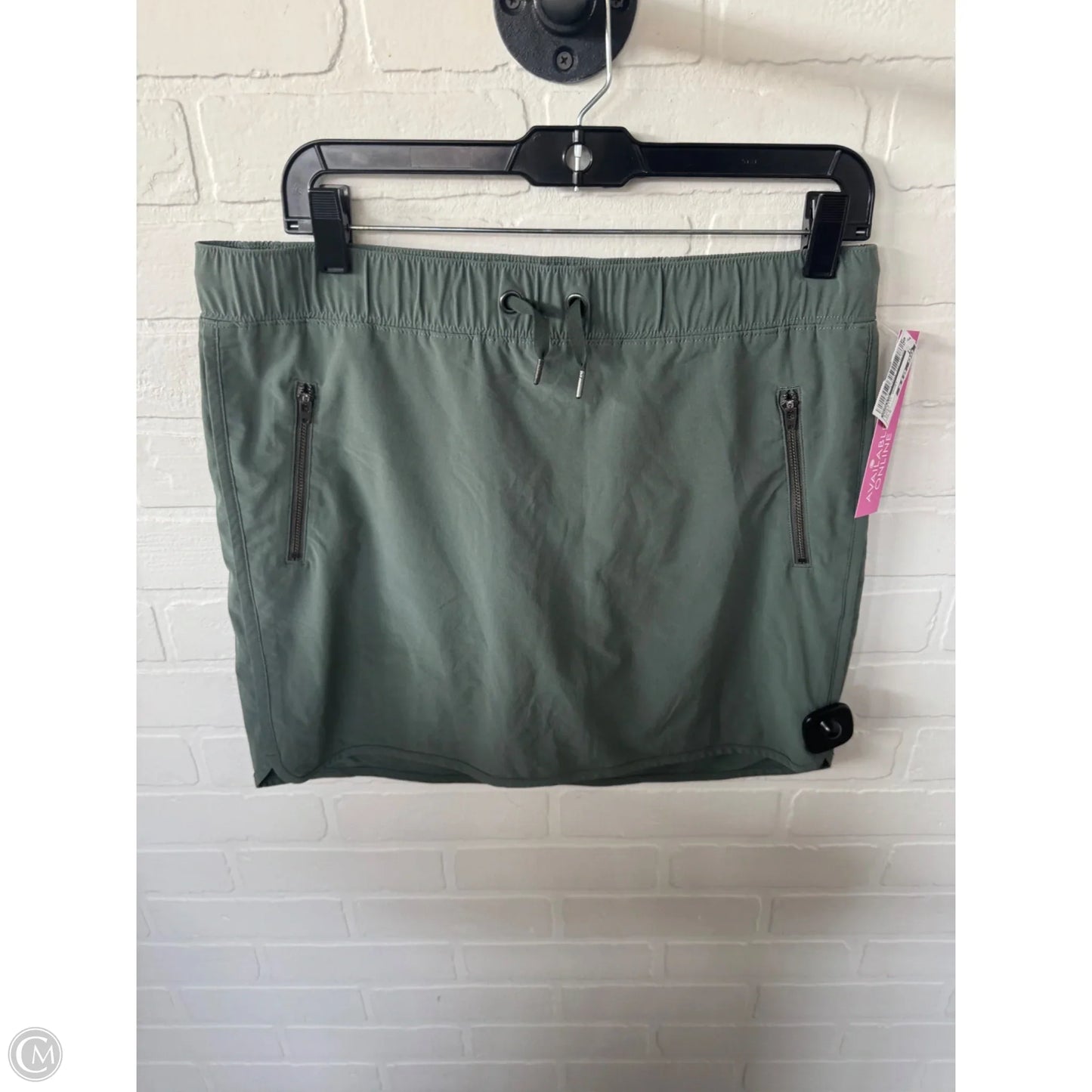 Athletic Skort By Athleta In Green, Size: 8