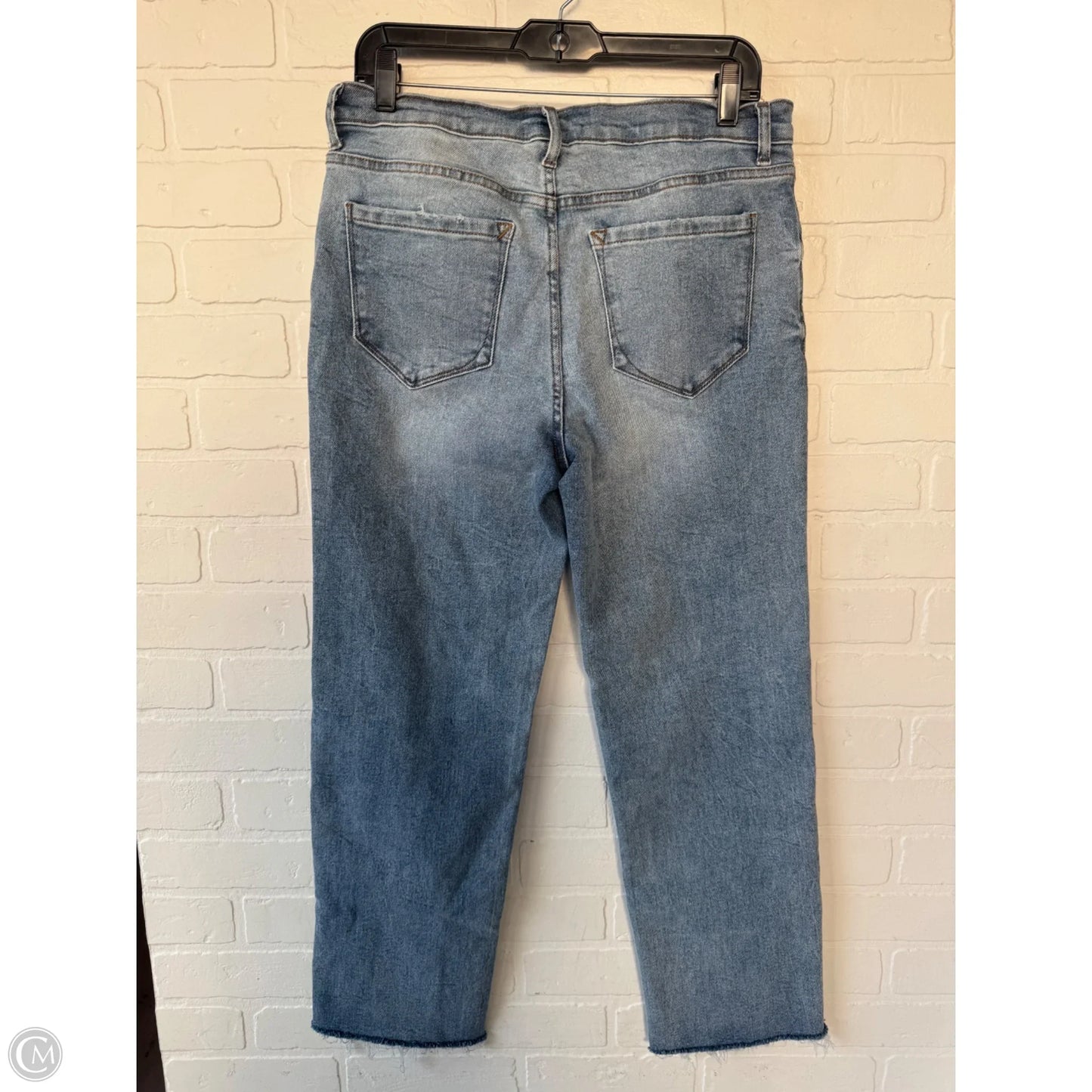 Jeans Straight By Kensie In Blue Denim, Size: 10