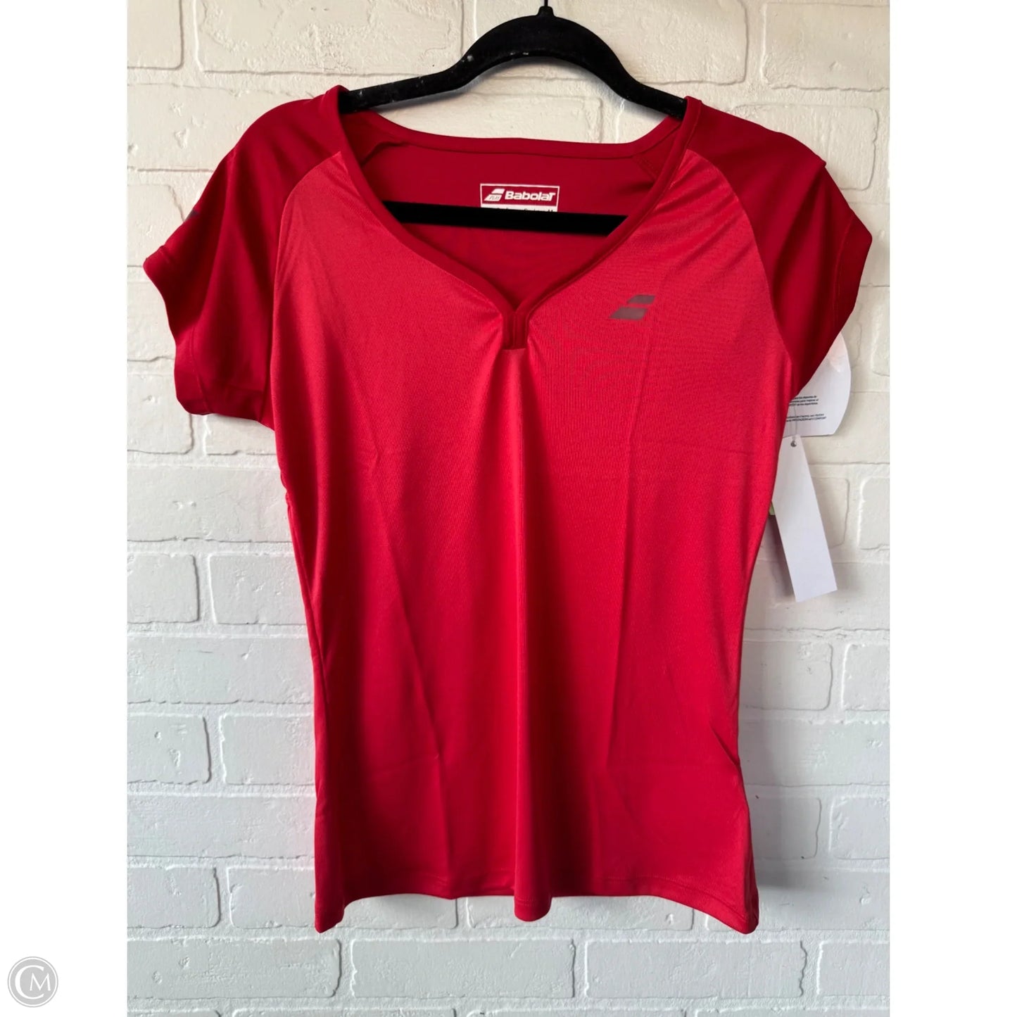 Athletic Top Short Sleeve By Clothes Mentor In Red, Size: S
